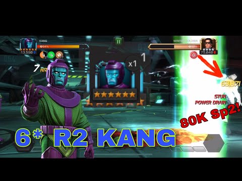 6* Rank 2 Kang is Awesome! Worth Rank 3? - apocalypse Synergy - marvel contest of champions