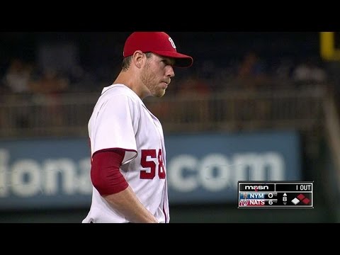 NYM@WSH: Fister fans seven over 7 1/3 shutout frames