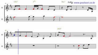 When You Smile At Me   - Eb Alto Sax Sheet Music  [ David Sanborn ]