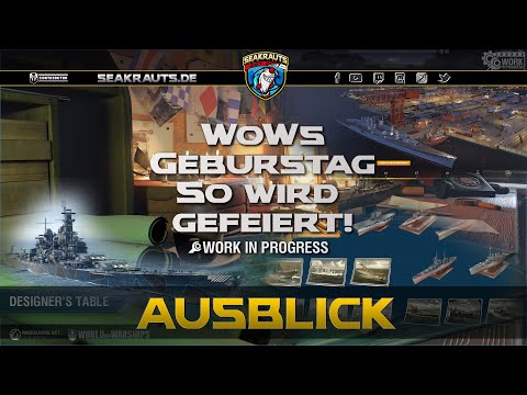 WoWs Geburstag! So wird gefeiert! - deutsch - World of Warships