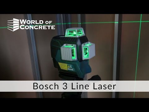 Bosch Three Line Laser Level