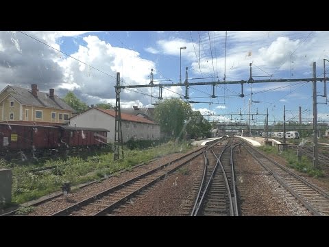 Cab ride Stockholm - Västerås - Örebro - Hallsberg - Göteborg, part 3 Örebro - Töreboda