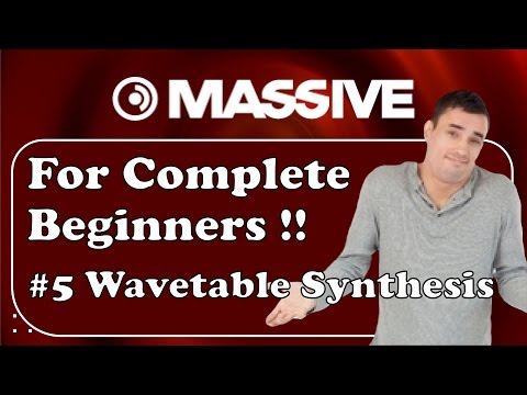 Massive Tutorial for Beginners:  Wavetable Synthesis Visually Explained in this NI Massive Tutorial