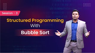 Bubble Sort in C | Structured vs Unstructured Programming | Parameter Passing Explained