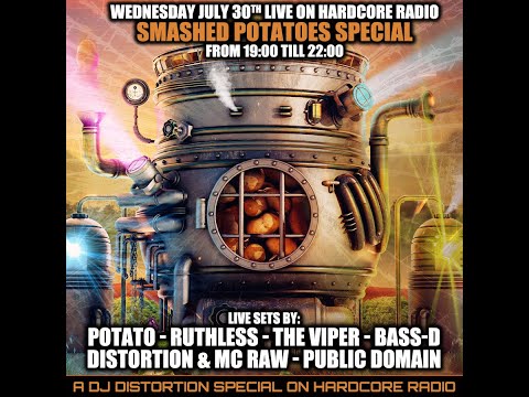 Smashed Potatoes festival DJ Potato - Ruthless - DJ Bass-D - DJ Distortion & MC Raw - Public Domain