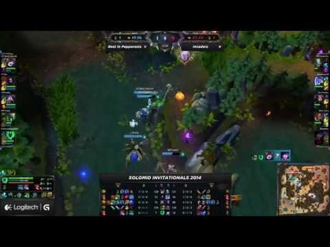 Solomid EU Invitational 5: Rest In Pepperonis vs INVADERS G1 (06.05.2014)