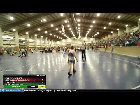 97 Lbs Cons. Round 4 - Camden Kuntz, Southern Idaho Training Center Vs Cal Bray, Millard Wrestling