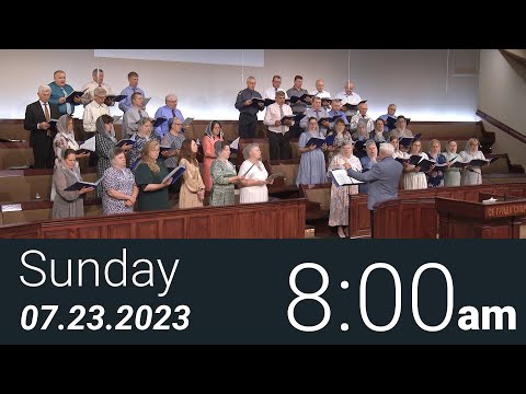 07/23/2023 Sunday 8am - Full Service