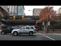 Driving Downtown - Vancouver 4K - Canada