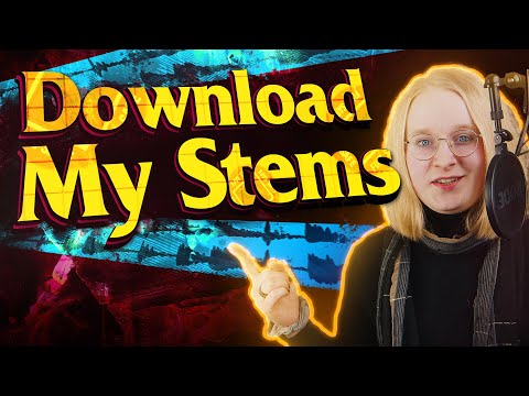 You can download stems of my music now
