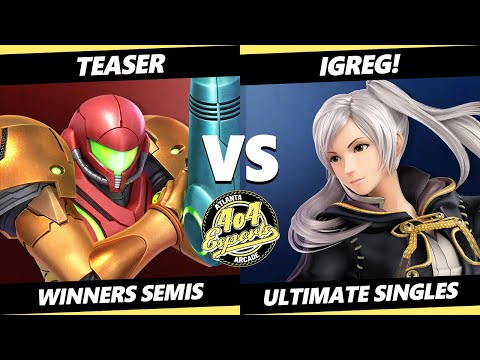 4o4 Smash Night 34 Winners Semis - Teaser (Samus) Vs. iGreg! (Robin) SSBU Ultimate Tournament