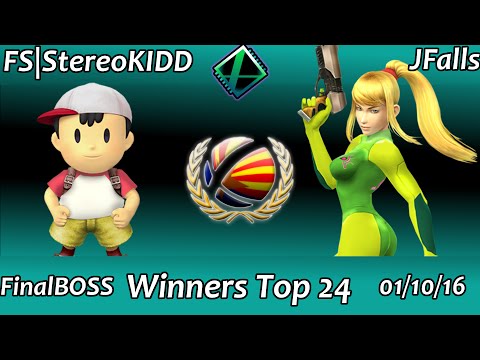 FinalBOSS: FS|StereoKIDD (Ness) vs JFalls (ZSS) Winners R3 Top 64