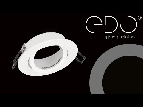 Recessed luminaire EDO777119 - AKTYN 1 OV White