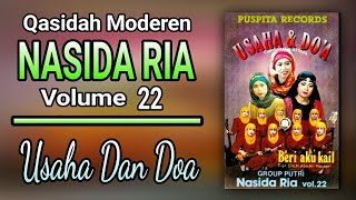 Download lagu NASIDA RIA VOLUME 22 USAHA DAN DOA... mp3