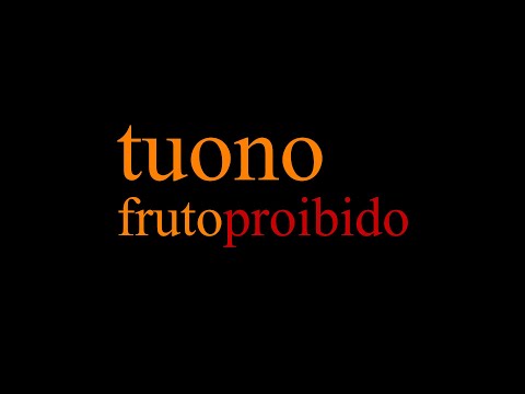 Fruto Proíbido - Tuono