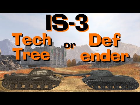 WOT Blitz Face Off || IS-3 vs IS-3 Defender