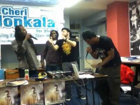 Wrecking Crew (Zilla Rocca x Has-Lo x Curly Castro) & Open Mike Eagle live freestyle in Philly