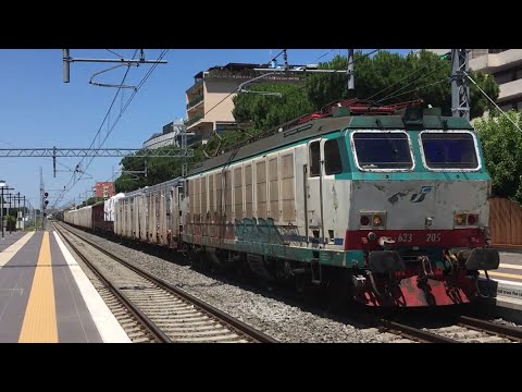 Il RICORDO delle E632/E633 e E656 "Caimano" sui merci e non solo della LINEA ADRIATICA! (2/2)