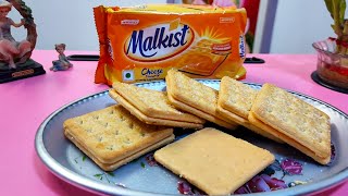 Malkist Cheese Biscuits | Imported Cheese Crackers | Malkist Cheese Crackers Unboxing And Review