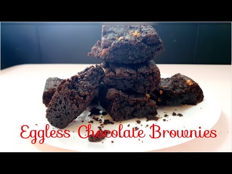 Eggless Chocolate Brownies | Chocolate Brownies