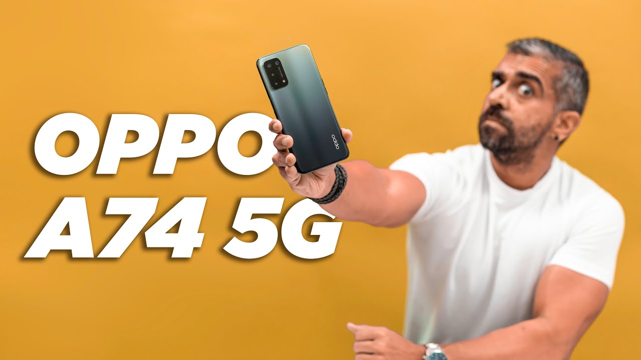 OPPO A74 5G Unboxing & First Impressions: Light in weight but packed with power! ⚡