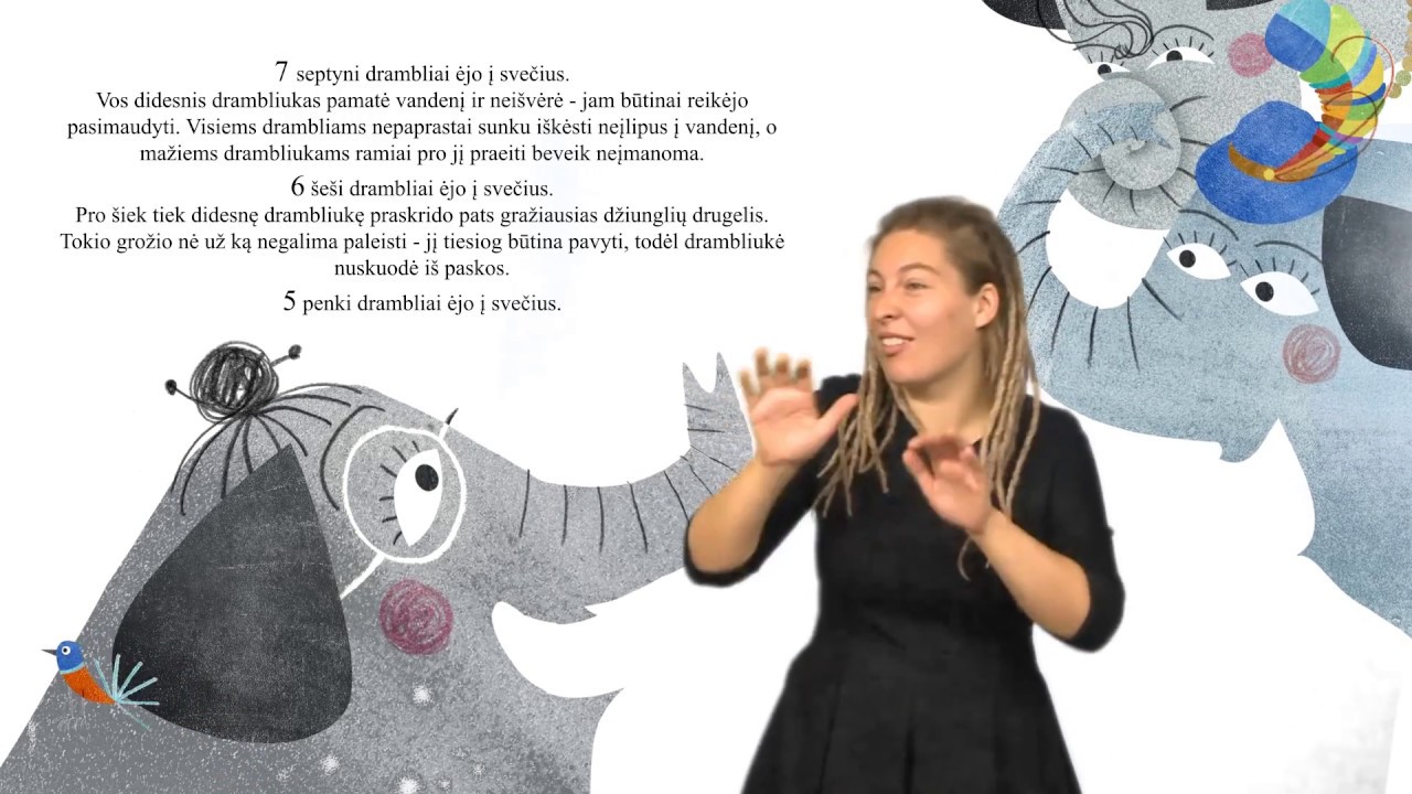 Trečioji pasaka vaikams gestų kalba