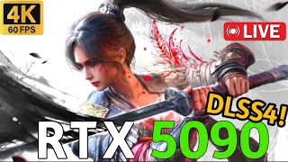 🔴 Wuchang Fallen Feathers - Gonna Die Alot - PC MAX GRAPHICS (4K60) - Playthrough Pt 4 🔴 RTX 5090