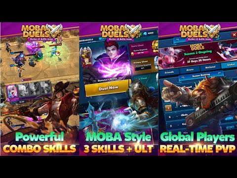 MOBA Duels - Masters Of Battle Arena Android Gameplay