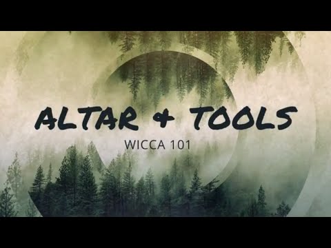 ALTARS & MAGICKAL TOOLS - Wicca 101 #WICCA #WITCH #WITCHCRAFT