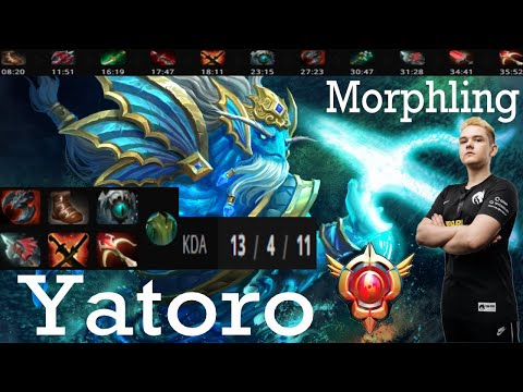 Yatoro Morphling Carry Gameplay Patch 7.31b - Dota 2 Full Gameplay player perspective.