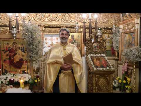 Biserica Sfintii Apostoli - Cuvânt de învățătură de la părintele Cristian Galeriu