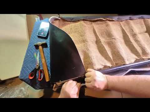 67 VW Beetle Backrest Upholstery