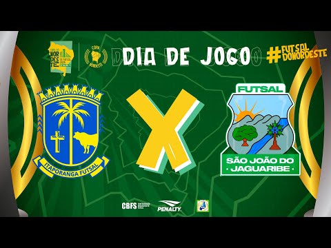 Copa Nordeste de Futsal | Itaporanga Futsal x São João do Jaguaribe | 2ª Rodada | Ao Vivo