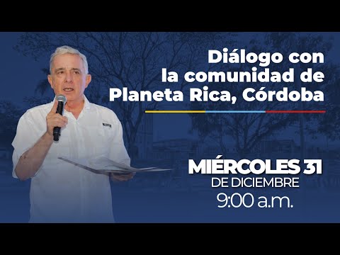 Diálogo con la comunidad de Planeta Rica, Córdoba