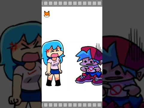 GIRLFRIEND CHEATS ON BOYFRIEND. Part 6. Fight between SKY and Girlfriend. #comic #boyfriend #fnf