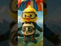 The Cute Duck And His Friend Go Skydiving Cute Short Duck