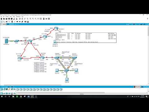 Configuring Enterprise Network (CCNA), Packet Tracer.