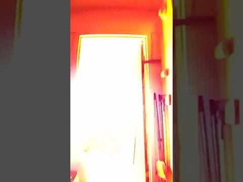 Person uses makeshift flamethrower amid attempted eviction