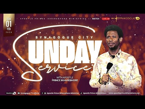 SYNAGOGUE CITY SUNDAY LIVE SERVICE {01 FEBRUARY 2026}