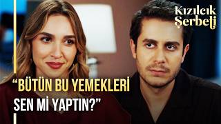 Elif ve Buğra'nın ilk akşam yemeği! | Kızılcık Şerbeti 142. Bölüm