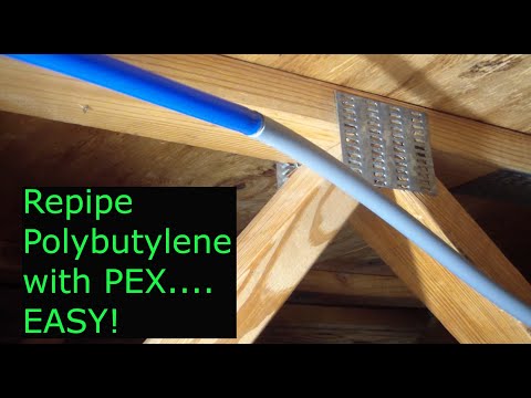 Pull PEX...Push Poly - The secret to cheap replacement of polybutylene pipe
