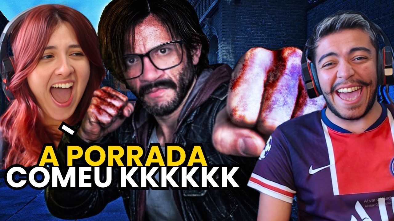 Games EduUu dando PORRADARIA NAS RUAS! 👊 - Samson | REACT