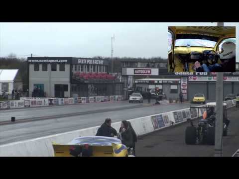 Darkside Developments Seat Arosa 2.0TDi 10.91s 1/4 Mile at GTi Spring Fest Santa Pod Raceway