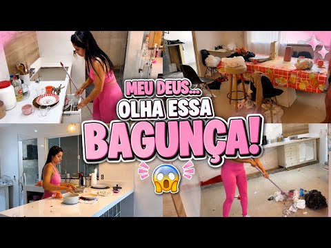 NÃO ACREDITEI NO ESTADO DESSA CASA! ? Faxina Pesada e Muito Lixo