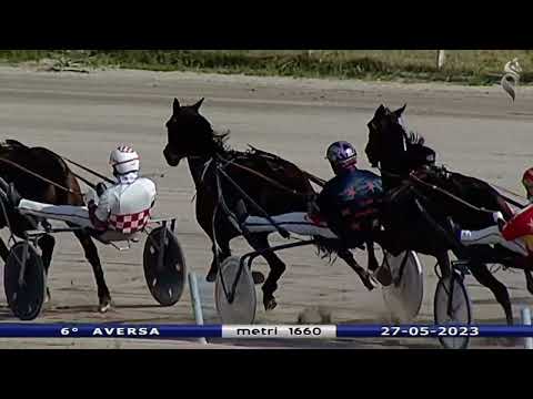Aversa trotto 27 Maggio 2023 - 6° Corsa
