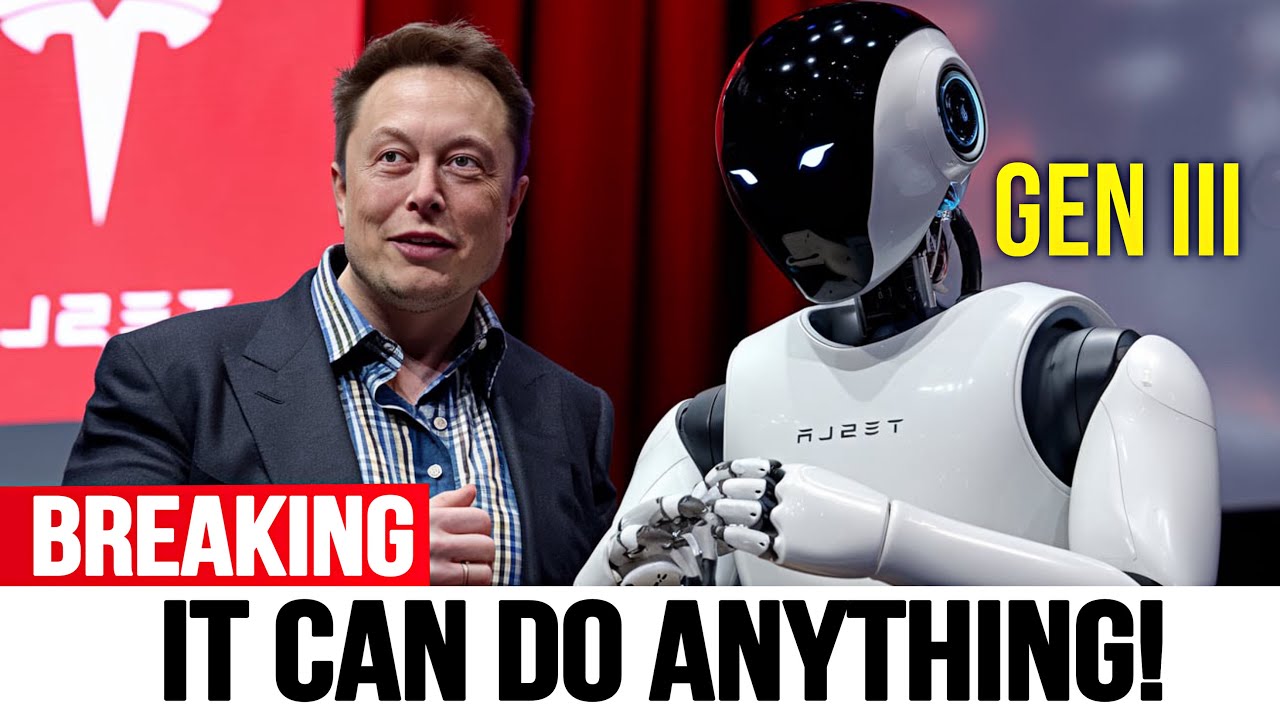 Elon Musk Drops BOMBSHELL On Tesla Bot Gen 3—2025 Model Can Do Anything