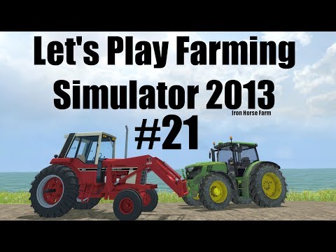 Farming Simulator 2013 Iron Horse E21 harvest time
