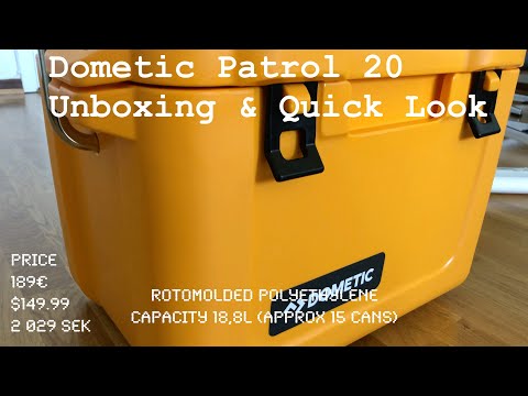 Dometic Patrol 20 Cooler | Unboxing and Quick Look