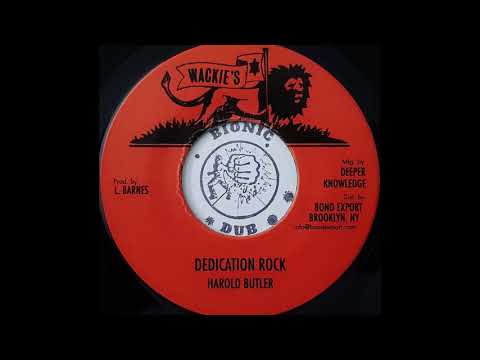 HAROLD BUTLER - Dedication Rock