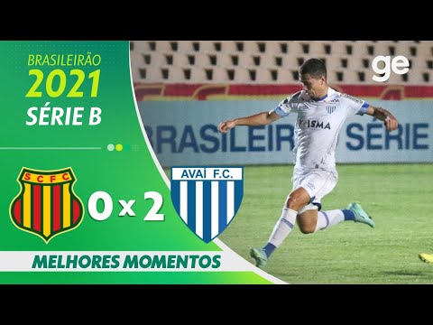 Gols e lances de Sampaio Corrêa x Avaí
